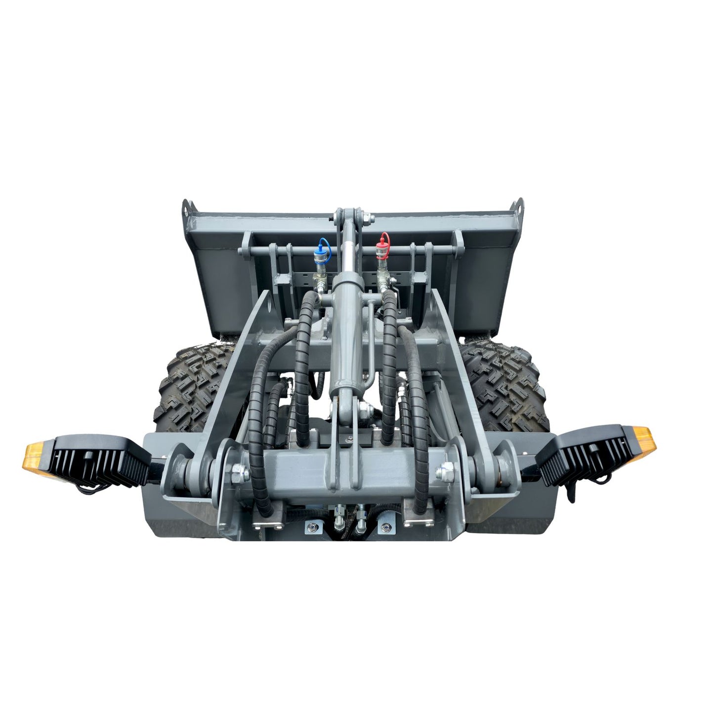 Elektro Hoflader 1.1 T - OX500E hydraulisch-elektrischer 150 A.h - 60V Lader - Hubkraft 550 kg | 1500W Allrad 4x4