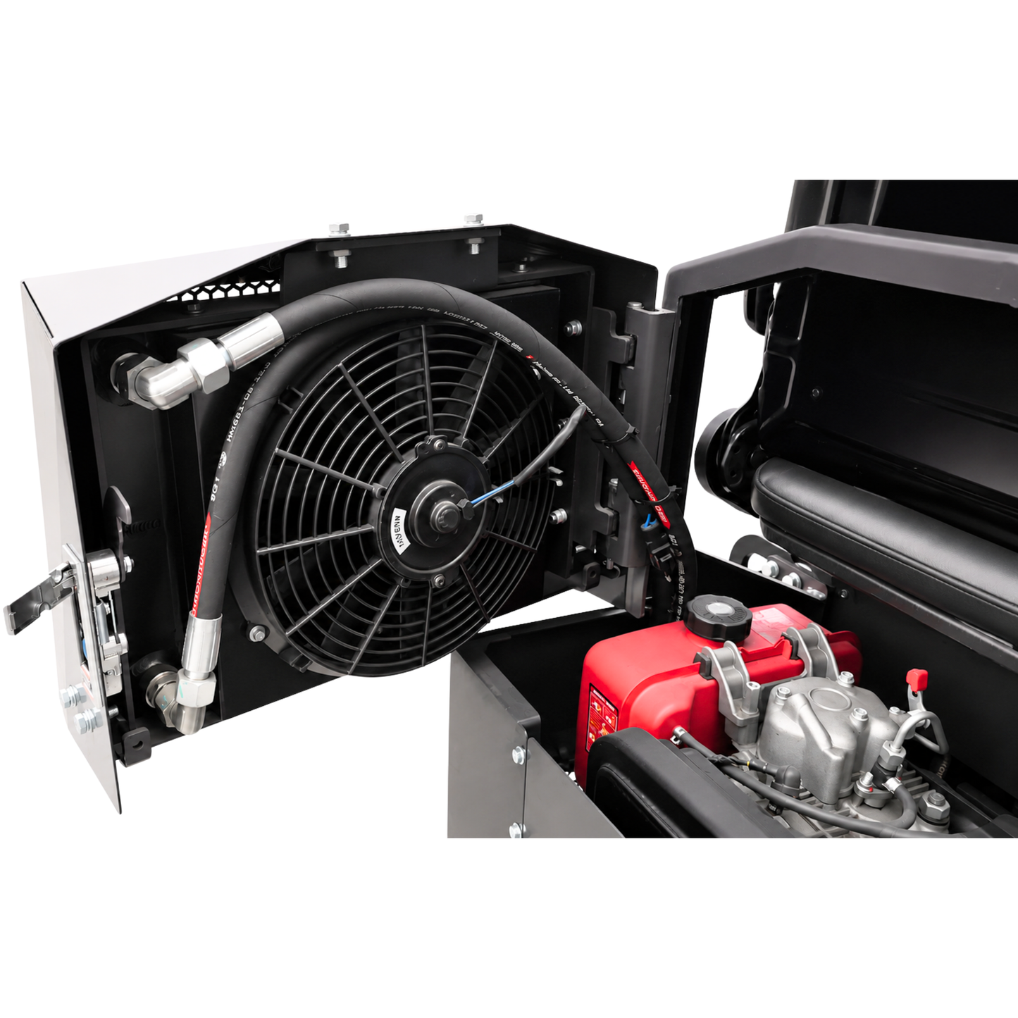 Skid steer loader hydraulic 12 hp air cooled - diesel yard l | GGM Tools