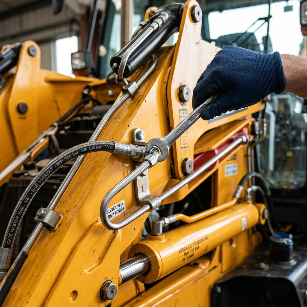 Essential Maintenance & Hydraulics Service Checklist for Heavy Farm Loaders