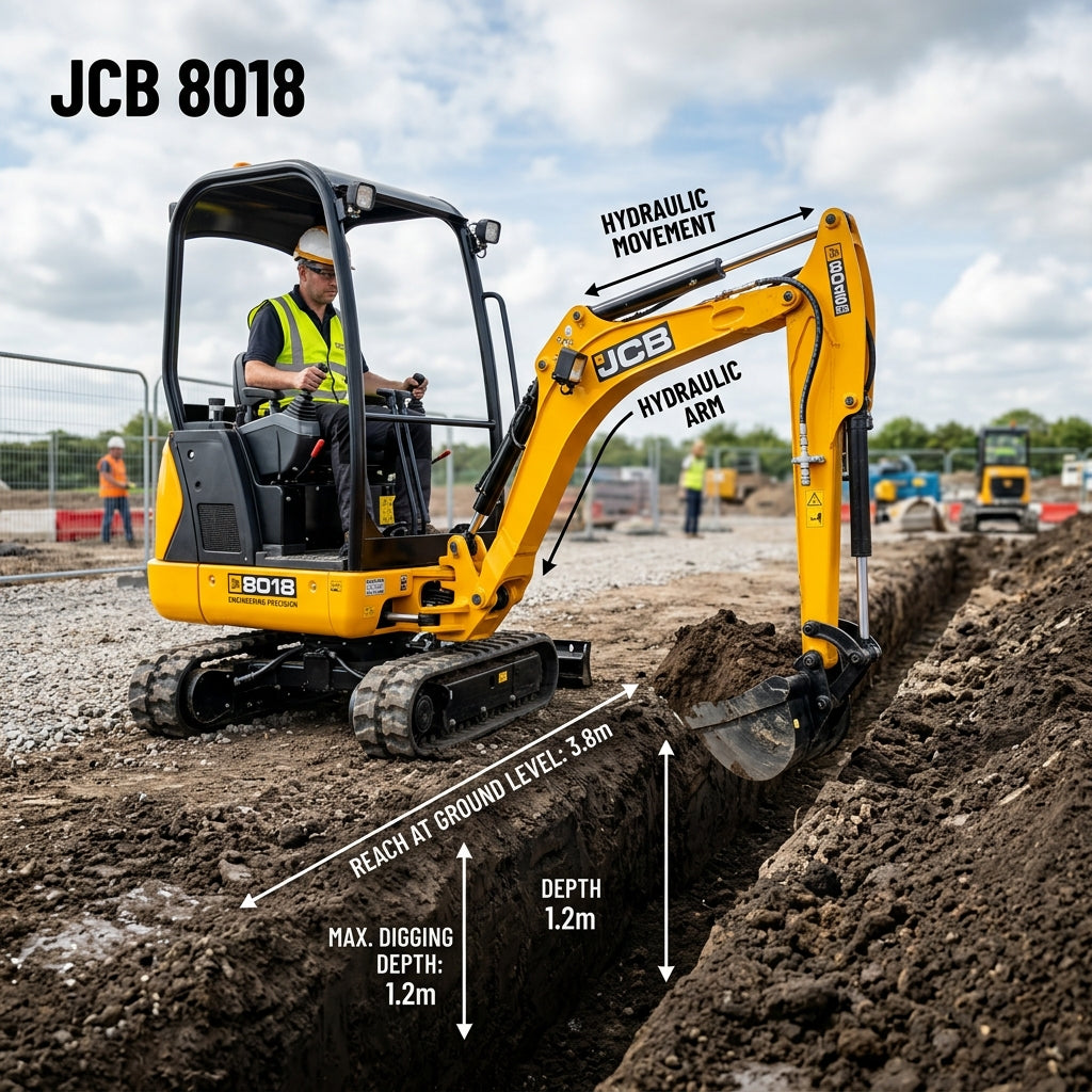 Max Digging Depth vs Operating Weight: Matching Compact Mini Excavators to Utility Trenching Projects