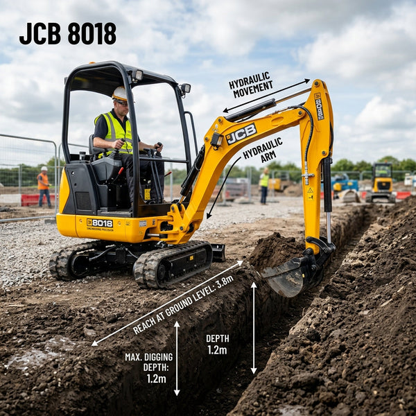 Max Digging Depth vs Operating Weight: Matching Compact Mini Excavators to Utility Trenching Projects