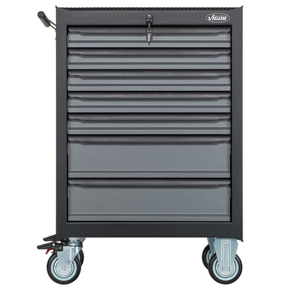 Vigor Tool Trolley M Series with Tool Set, 210pcs (V2379N/210)
