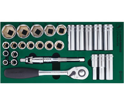SATA Roller cabinet 11 drawers PRO with tool set trays, 300pcs (ST95114G1)