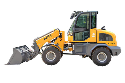 Diesel Yanmar 4-cylinder wheel loader 4.3 T - K1600T Hoftrac | GGM Tools
