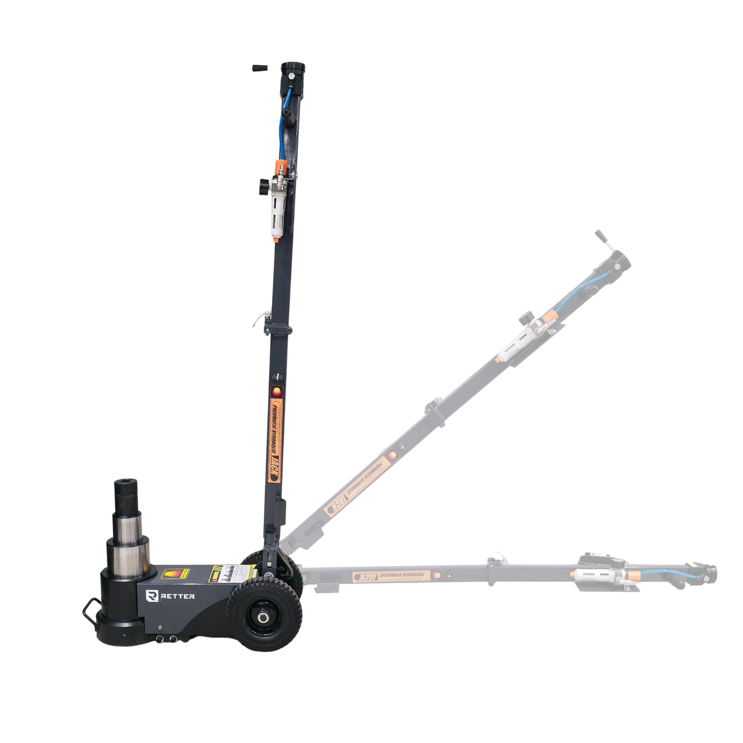Pneumatic air-hydraulic RT-60TS/2 - truck jack 60 tons SAVIO | GGM Tools