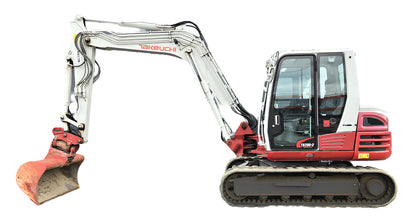 Takeuchi midi excavator TB290-2 - all-rounder with 70 HP Yan | GGM Tools