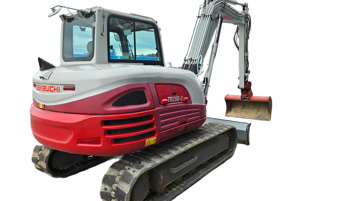 Takeuchi midi excavator TB290-2 - all-rounder with 70 HP Yan | GGM Tools