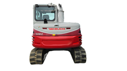 Takeuchi midi excavator TB290-2 - all-rounder with 70 HP Yan | GGM Tools