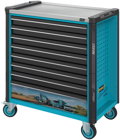 HAZET Assistent 179NXL-8/388 Tool Trolley with Tool Set, 388pcs
