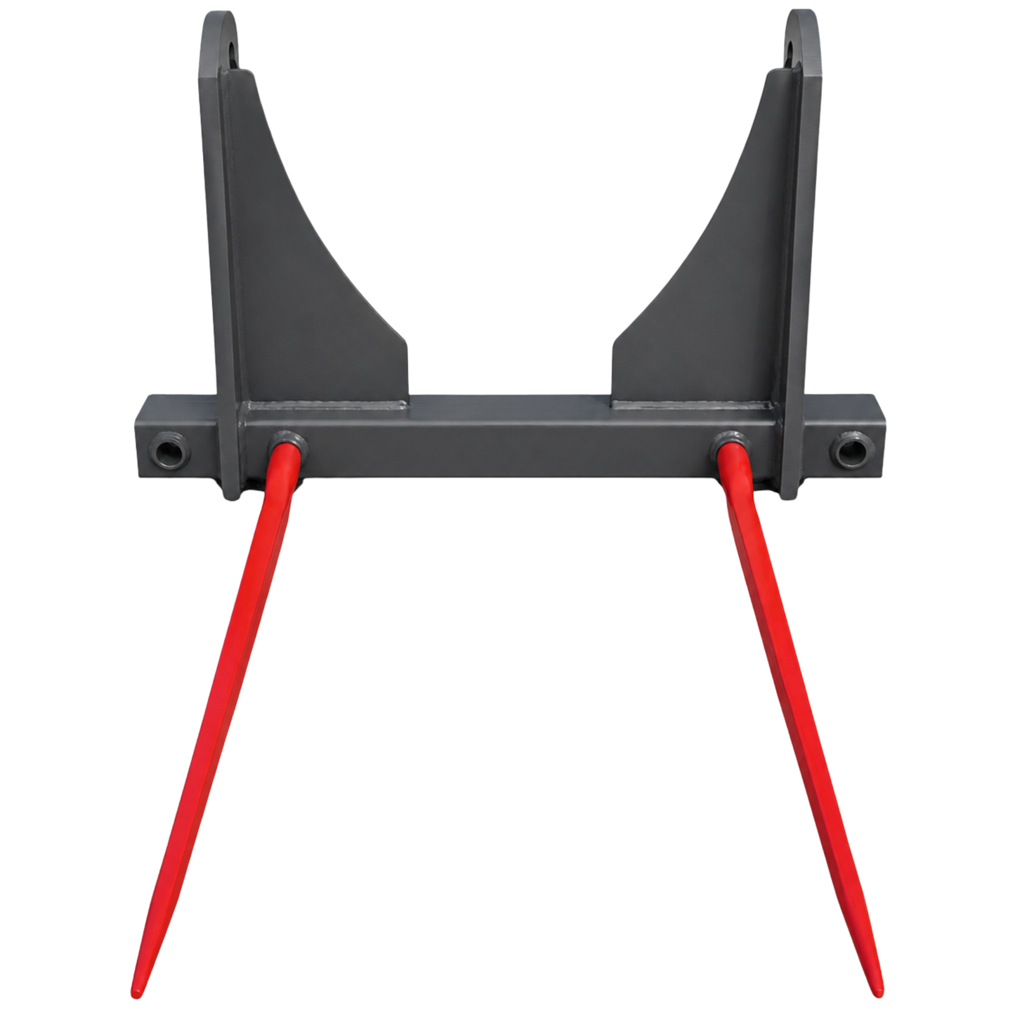Bale spit with 2 tines - accessory for yard loaders 750 mm p | GGM Tools