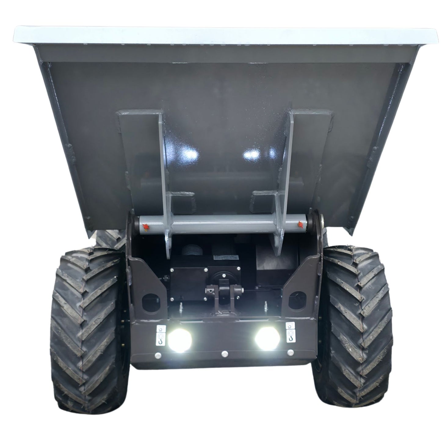 XN500E Elektro-Allrad-Dumper 3kW, 500kg, Lithium-Akku, 4WD und hydraulische Knicklenkung - AGROX