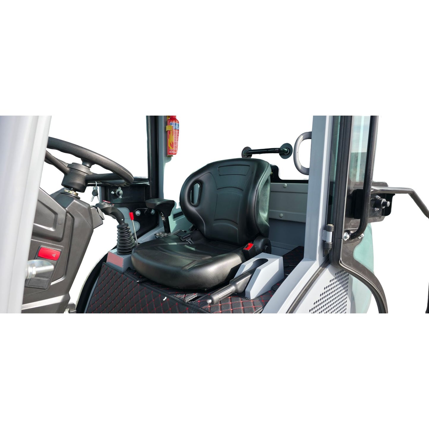 AGROX OX1090 Hoflader – 18,2 kW Kubota-Motor, 1200 kg Nutzlast, Komfortkabine, Euro-Aufnahme & Joysticksteuerung, Allrad 4x4