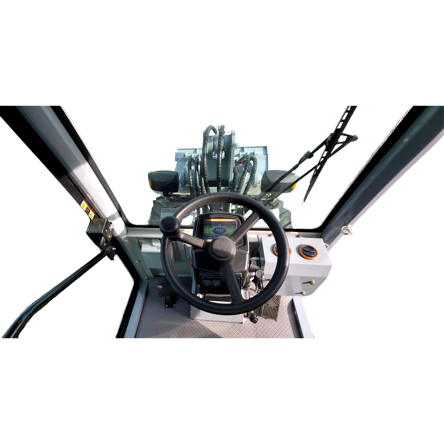 AGROX OX1090 farm loader - 18.2 kW Kubota engine, 1200 kg pa | GGM Tools