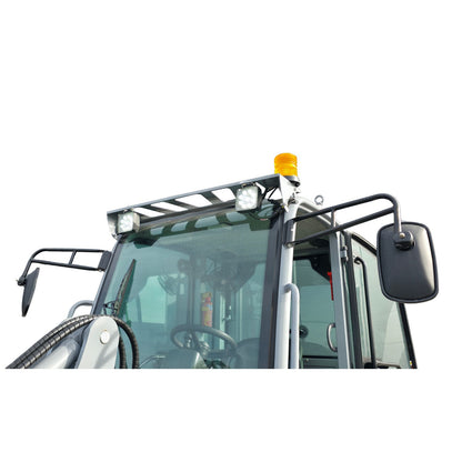 AGROX OX1090 Hoflader – 18,2 kW Kubota-Motor, 1200 kg Nutzlast, Komfortkabine, Euro-Aufnahme & Joysticksteuerung, Allrad 4x4