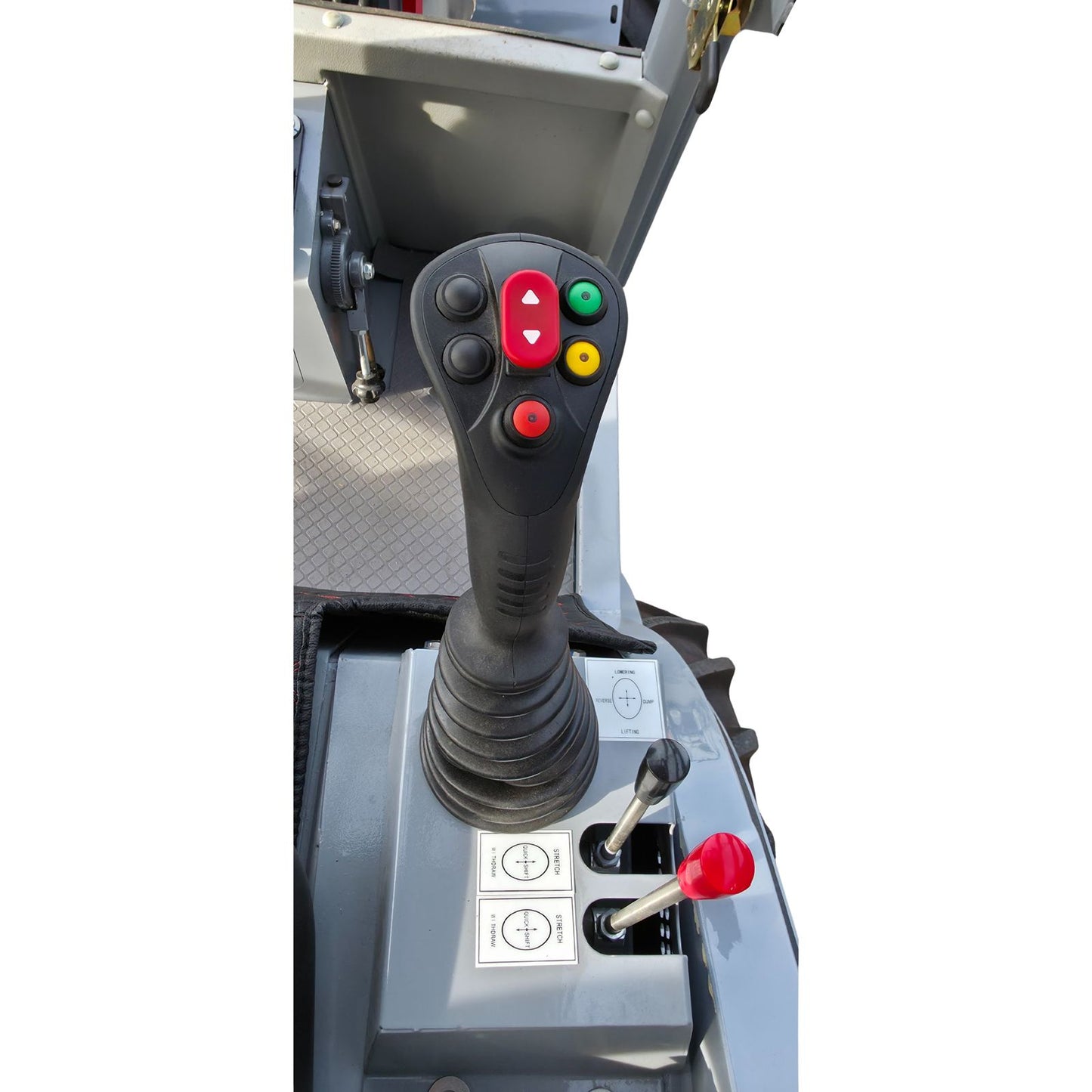 AGROX OX1090 Hoflader – 18,2 kW Kubota-Motor, 1200 kg Nutzlast, Euro-Aufnahme & Joysticksteuerung, Allrad 4x4