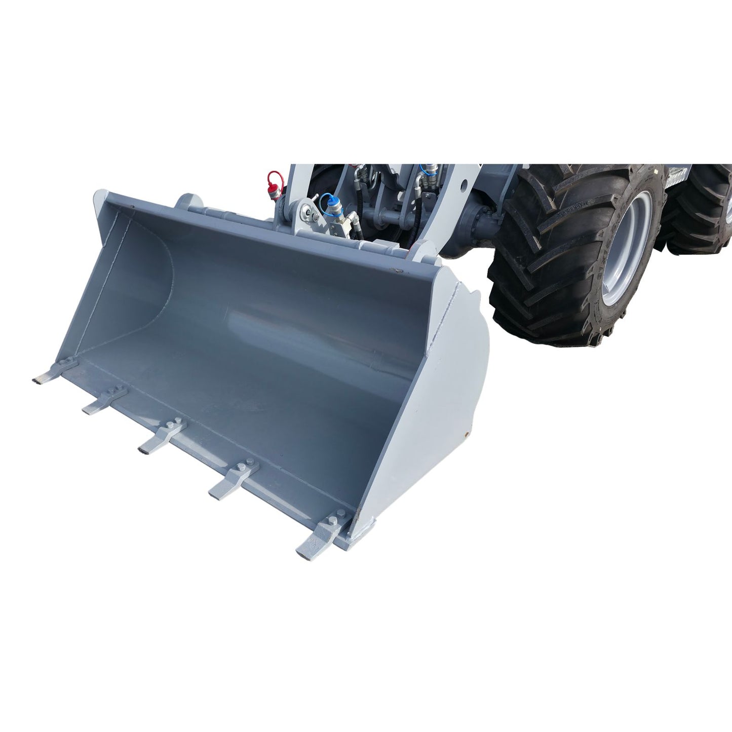 AGROX OX1090 Hoflader – 18,2 kW Kubota-Motor, 1200 kg Nutzlast, Euro-Aufnahme & Joysticksteuerung, Allrad 4x4