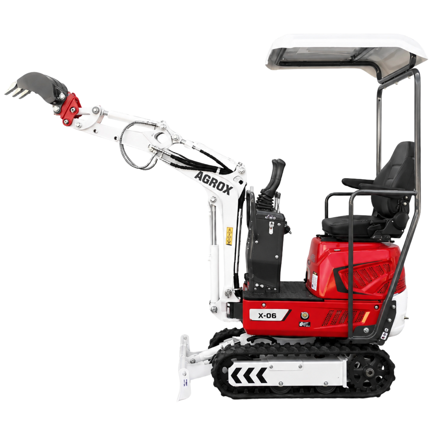 AGROX Austria Edition X-06 petrol mini excavator 640 kg with | GGM Tools