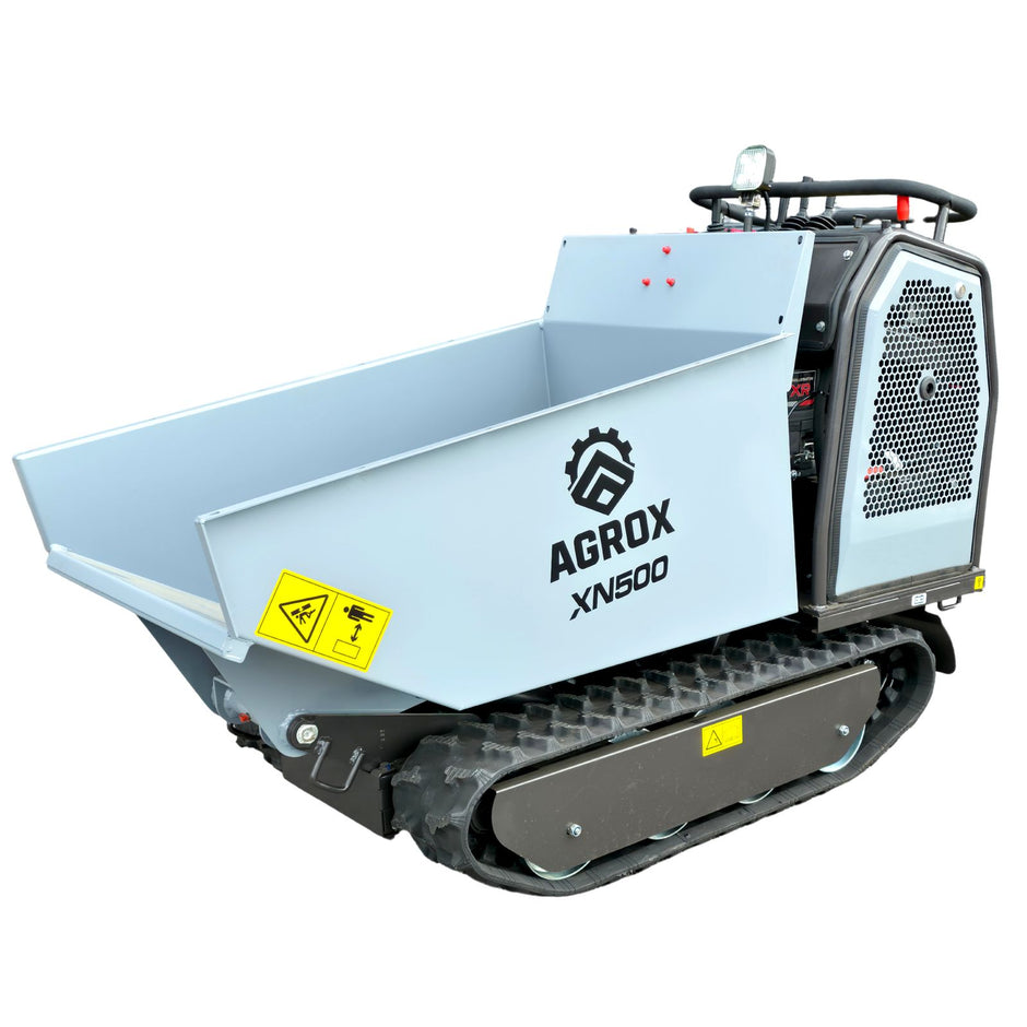 Mini Dumper XN500 mit Raupenantrieb 10 PS - 1 Zylinder Benziner Minidumper AGROX