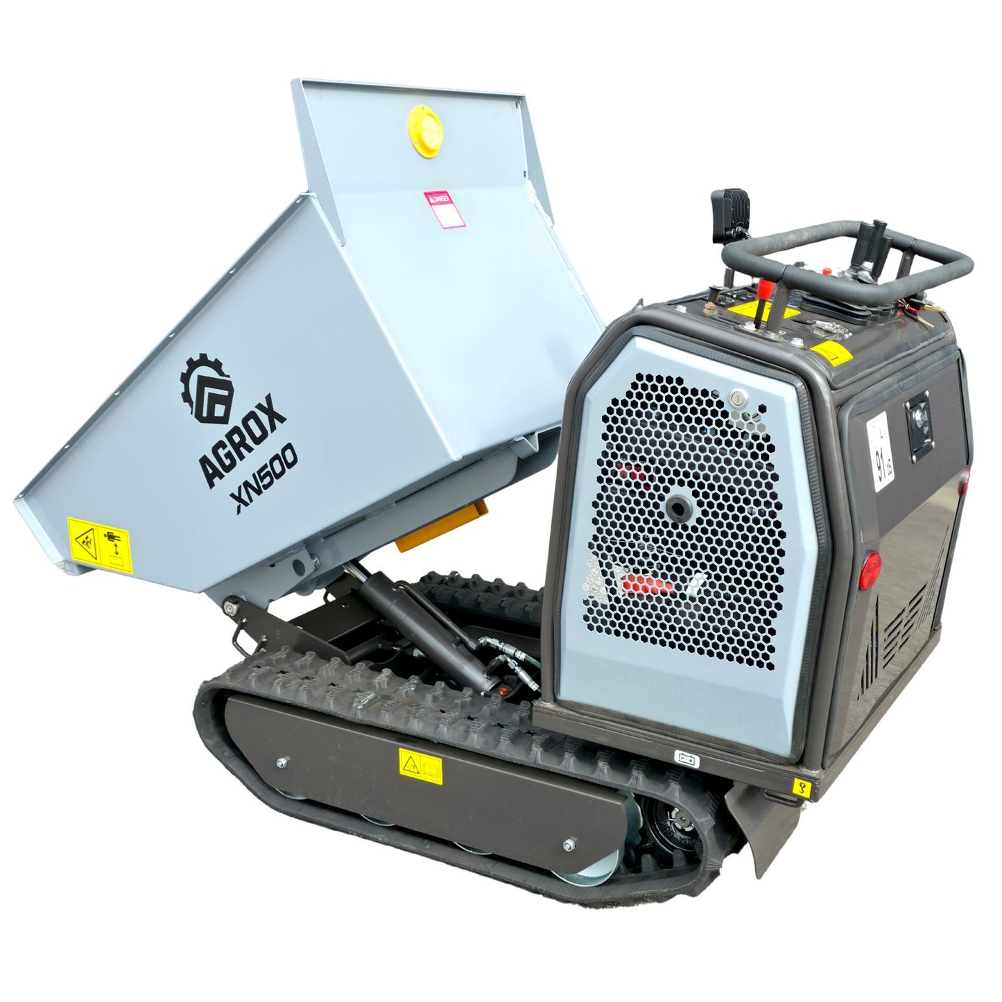 Mini Dumper XN500 mit Raupenantrieb 10 PS -  1 Zylinder Benziner Minidumper AGROX