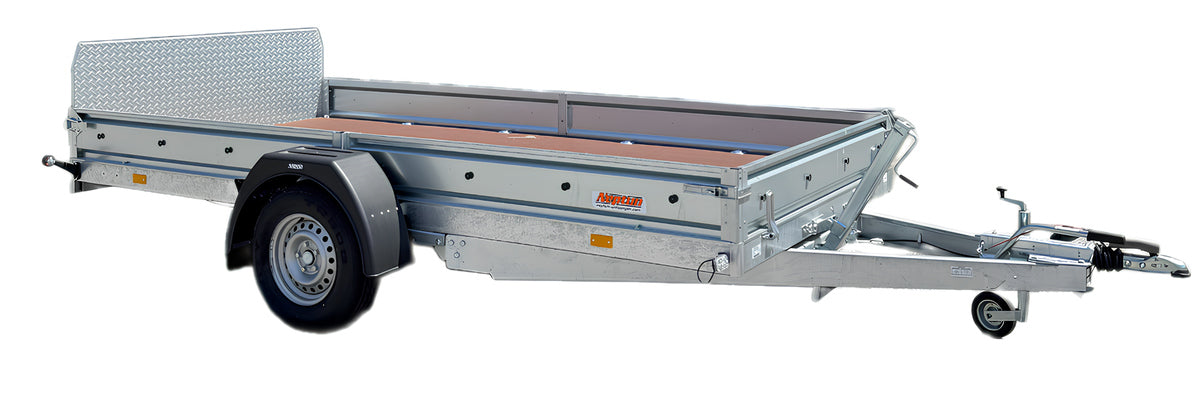 Universal trailer - single-axle low loader 1500kg for transp | GGM Tools