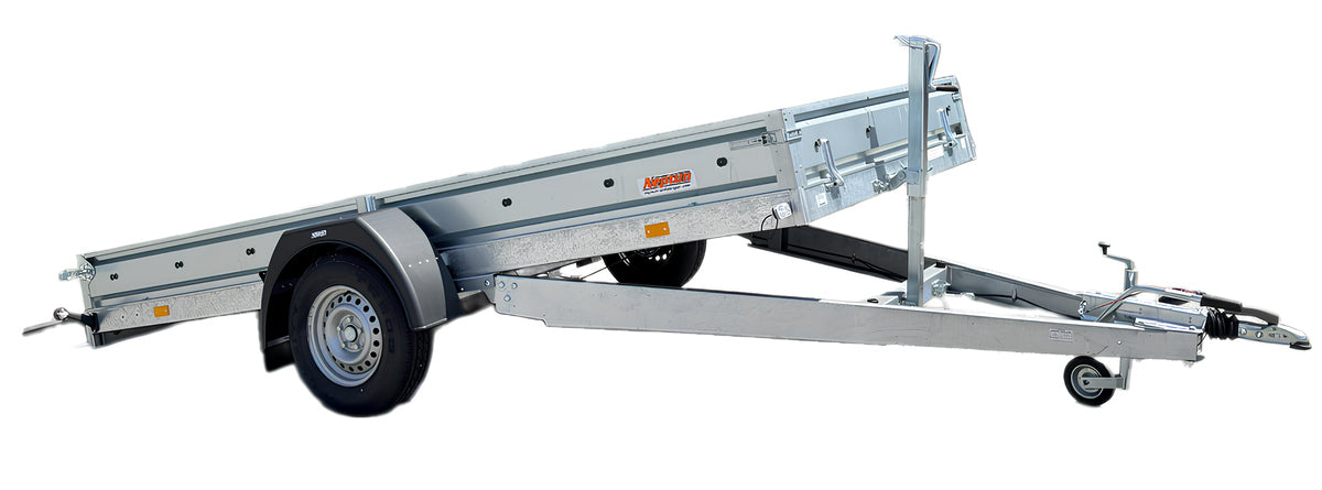 Universal trailer - single-axle low loader 1500kg for transp | GGM Tools