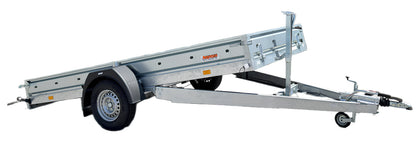 Universal trailer - single-axle low loader 1500kg for transp | GGM Tools