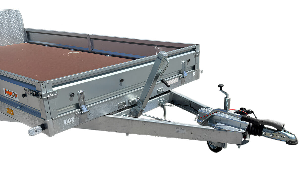 Universal trailer - single-axle low loader 1500kg for transp | GGM Tools