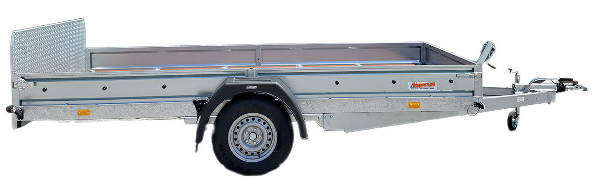 Universal trailer - single-axle low loader 1500kg for transp | GGM Tools