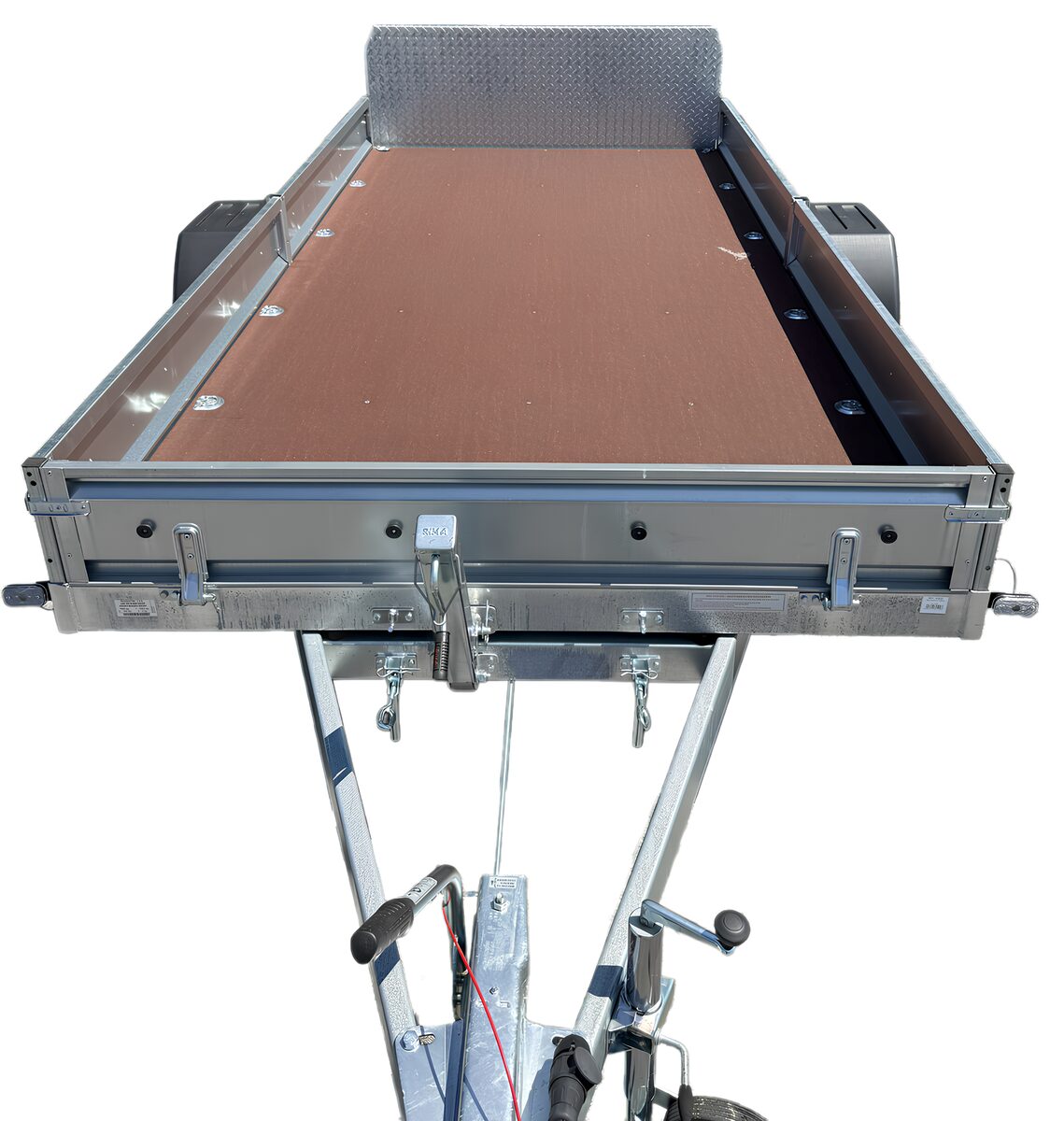 Universal trailer - single-axle low loader 1500kg for transp | GGM Tools