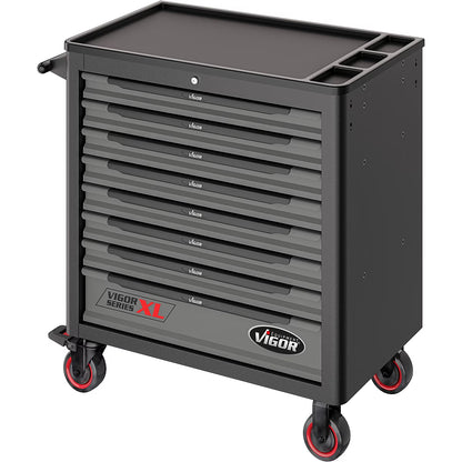 Vigor Tool Trolley XL Series with Plastic Worktop & Tool Set (V5434)