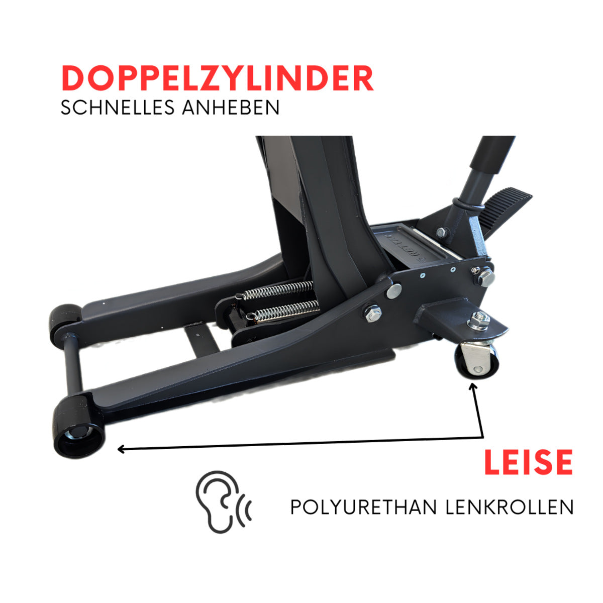 Car jack 3.0 t incl. | GGM Tools