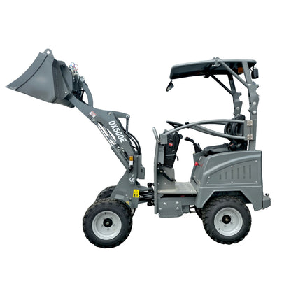 Elektro Hoflader 1.1 T - OX500E hydraulisch-elektrischer 150 A.h - 60V Lader - Hubkraft 550 kg | 1500W Allrad 4x4