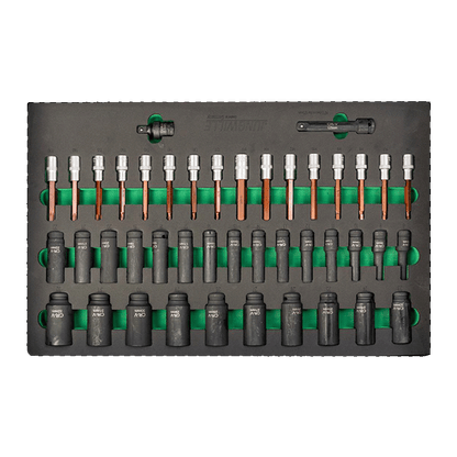 Jungwille Silverstone drawer with impact sockets and long Torx bit-sockets