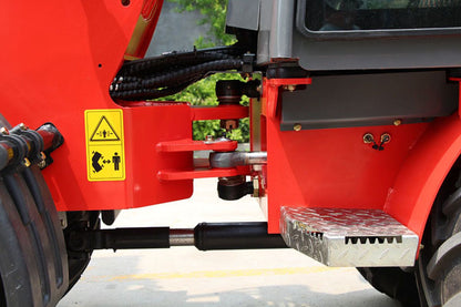 Diesel Hoflader 2.7 T - Teleskoplader 1500 kg Hubkraft | OX1090T - Kubota Motor 25 PS, Allrad 4x4