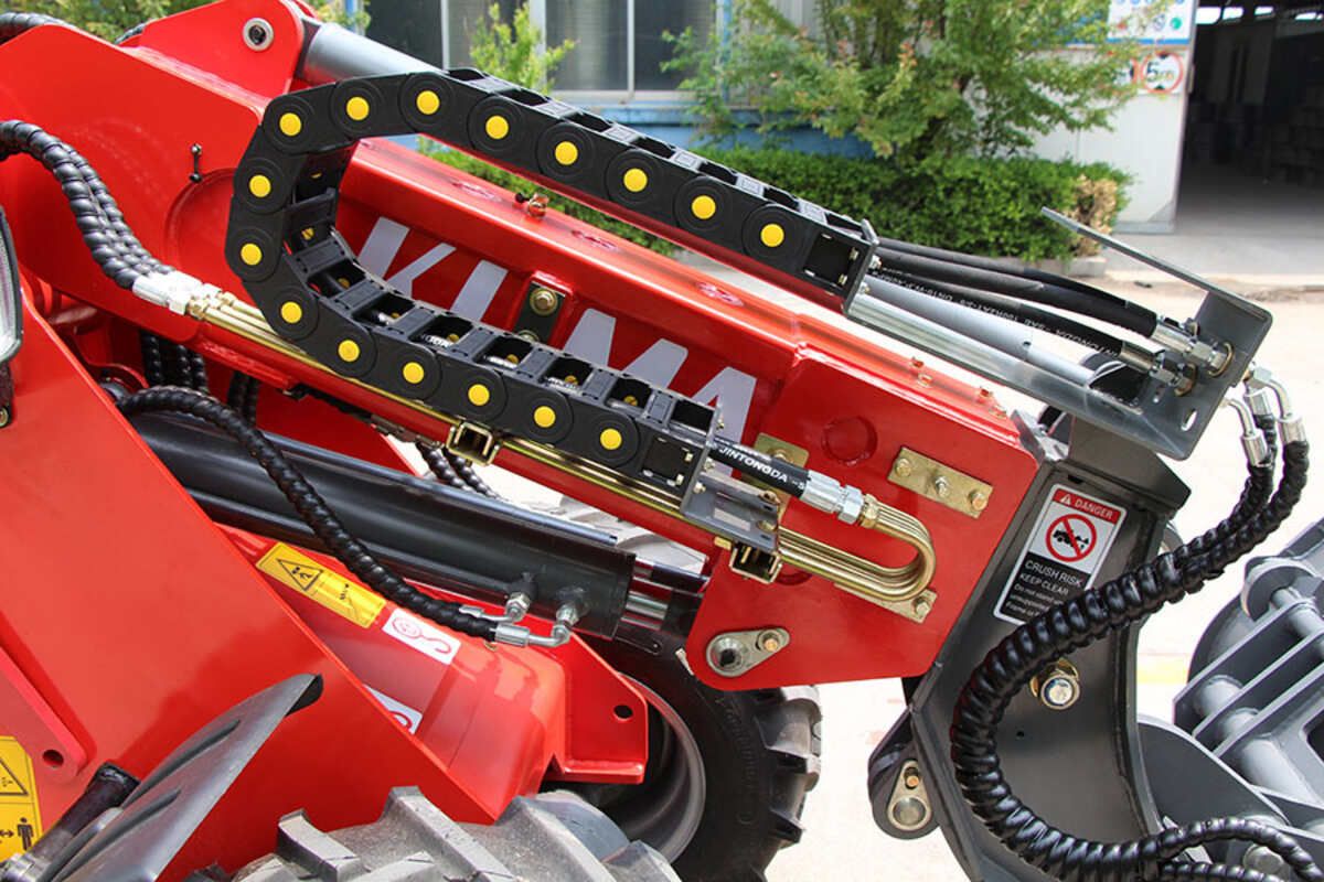Diesel Hoflader 2.7 T - Teleskoplader 1500 kg Hubkraft | OX1090T - Kubota Motor 25 PS, Allrad 4x4