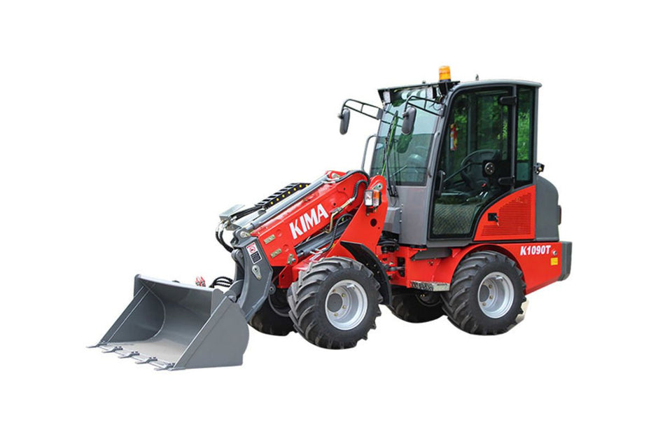 Diesel Hoflader 2.7 T - Teleskoplader 1500 kg Hubkraft | OX1090T - Kubota Motor 25 PS, Allrad 4x4