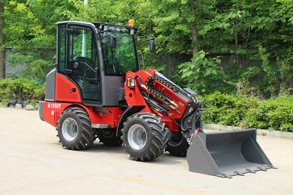 Diesel Hoflader 2.7 T - Teleskoplader 1500 kg Hubkraft | OX1090T - Kubota Motor 25 PS, Allrad 4x4