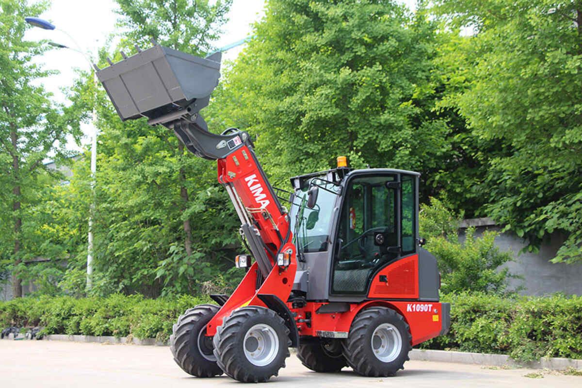 Diesel Hoflader 2.7 T - Teleskoplader 1500 kg Hubkraft | OX1090T - Kubota Motor 25 PS, Allrad 4x4