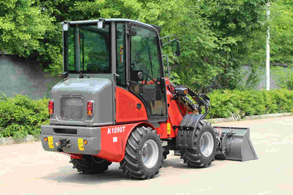 Diesel Hoflader 2.7 T - Teleskoplader 1500 kg Hubkraft | OX1090T - Kubota Motor 25 PS, Allrad 4x4