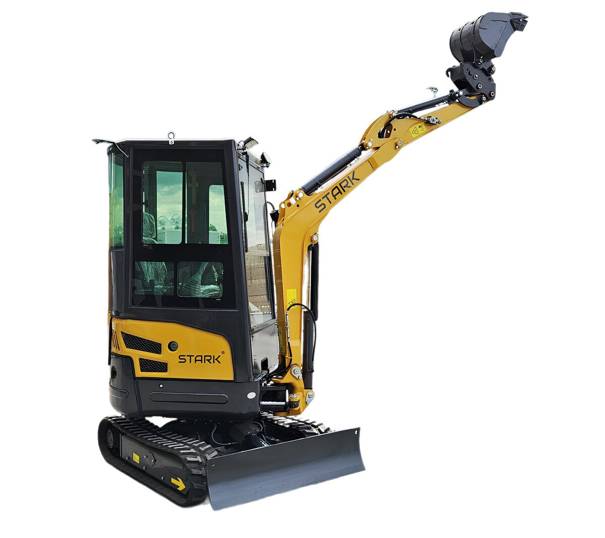 Mini excavator STARK 18-C - Diesel 14 HP Kubota engine | GGM | GGM Tools