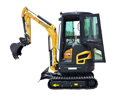 Mini excavator STARK 18-C - Diesel 14 HP Kubota engine | GGM | GGM Tools