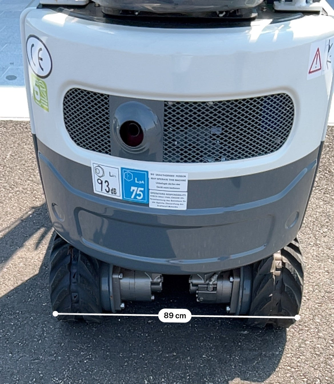 STARK ST13 Pro. Mini excavator diesel 12 HP - swivel arm - a | GGM Tools