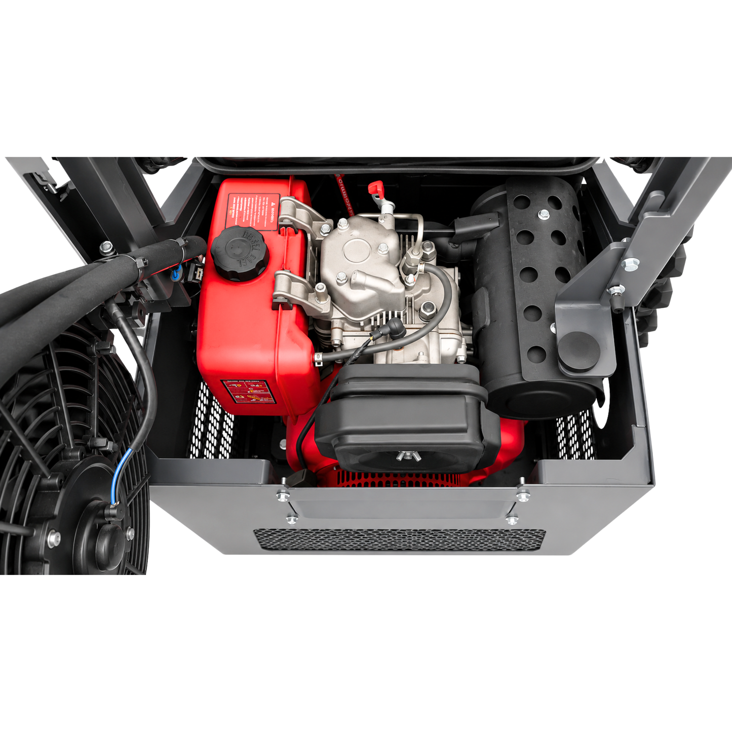 Skid steer loader hydraulic 12 hp air cooled - diesel yard l | GGM Tools