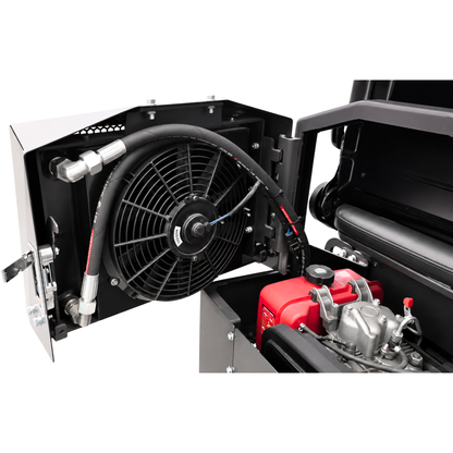Skid steer loader hydraulic 12 hp air cooled - diesel yard l | GGM Tools