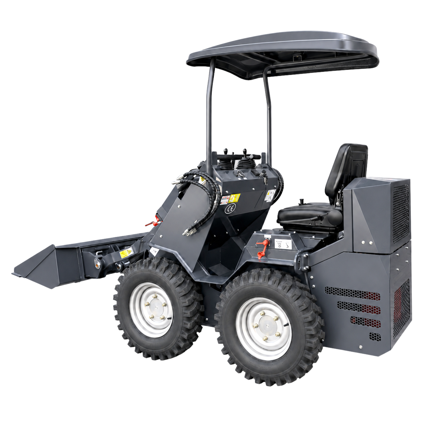 Skid steer loader hydraulic 12 hp air cooled - diesel yard l | GGM Tools