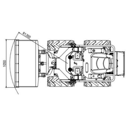 Skid steer loader hydraulic 12 hp air cooled - diesel yard l | GGM Tools