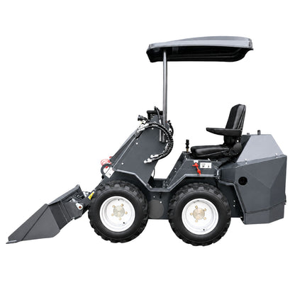 Kompaktlader L480S hydraulisch 19 PS wassergekühlt - Diesel 2 Zylinder Hoflader inkl. Schaufel AGROX
