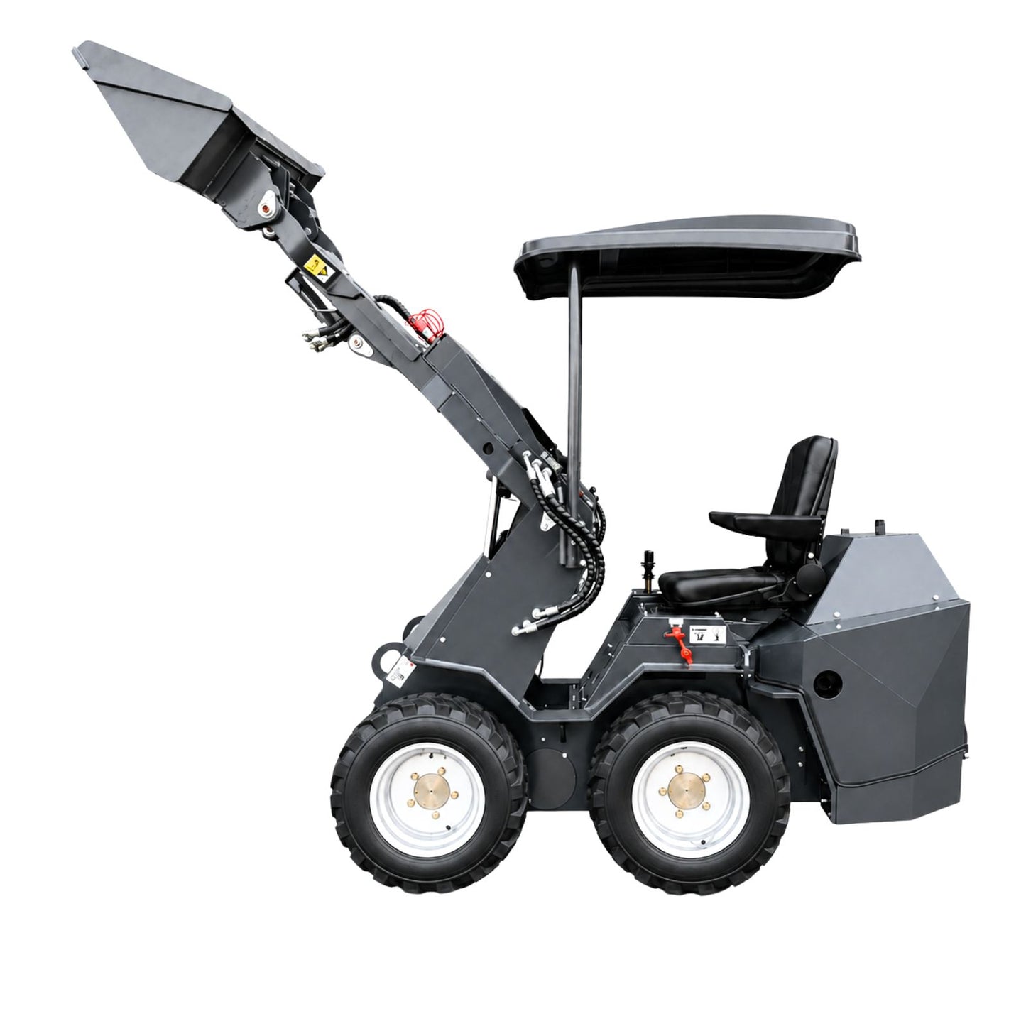 Kompaktlader L480S hydraulisch 19 PS wassergekühlt - Diesel 2 Zylinder Hoflader inkl. Schaufel AGROX