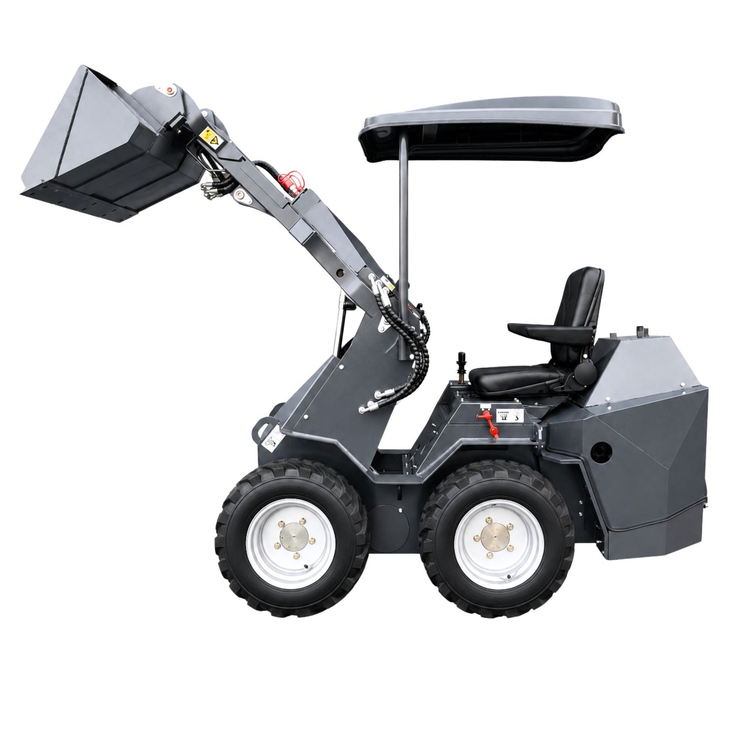 Kompaktlader L480S hydraulisch 19 PS wassergekühlt - Diesel 2 Zylinder Hoflader inkl. Schaufel AGROX