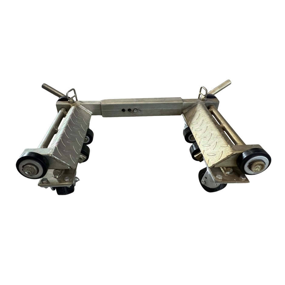 Mobile maneuvering aid with jack function - car maneuvering